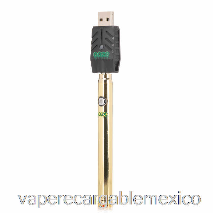 Vape Recargable Rezuma 320 Mah Giro Batería De Pluma Delgada Oro